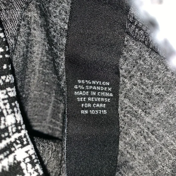 Sharagano Black and White Midi Dress Short Sleeve Size 6 Great Condition - Picture 5 of 6